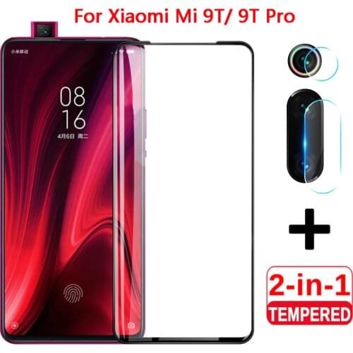 2 in 1 Protective Glass For Xiaomi Mi9T K20 K30Pro K40 Pro Camera Screen Protector Film Lens Tempered Glass On Redmi K20 K30 Pro