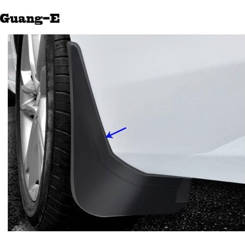 Car styling plastic fender soft mudguard protection flap splash mud guard frame 4pcs For Kia Sportage KX5 2016 2017 2018