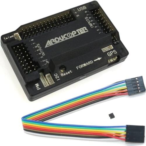 APM2.8 APM 2.8 Multicopter Flight Controller 2.5 2.6 Upgraded Built-in Compass Straight pin with Case for RC Quadcopter