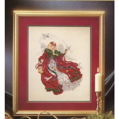 FREE Shipping Top Quality popular counted cross stitch kit fairy bird birds angel