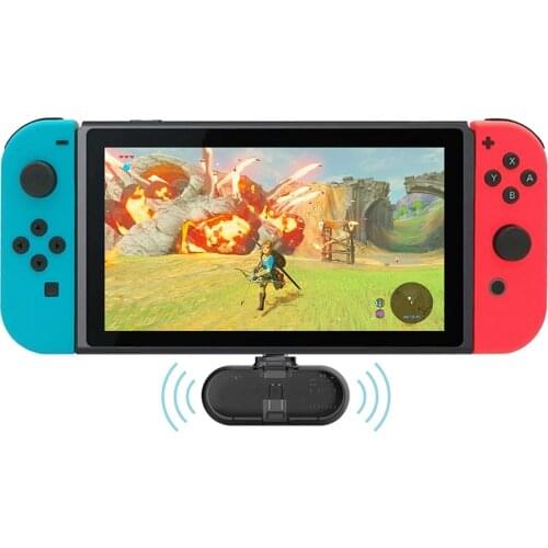 Route+ Mini USB C Wireless Audio Adapter Bluetooth Transmitter AptX Low Latency For Nintendo Switch, Wireless Gaming Headphones