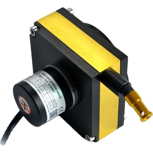 Hot sale 24V potentiometer pull wire displacement sensor