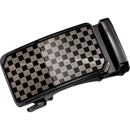 Hi-Tie Famous Brand Buckles for Men Luxury Designer Buckles for Belt Fashion Automatic Buckles Mens Male Business Style