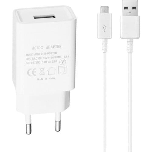 Micro usb Cable 2A Charge For Samsung Xiaomi Redmi 7 Huawei Y5p P Smart Oppo Vivo ZTE Lenovo Honor 7A Phone Charger Wall adapter