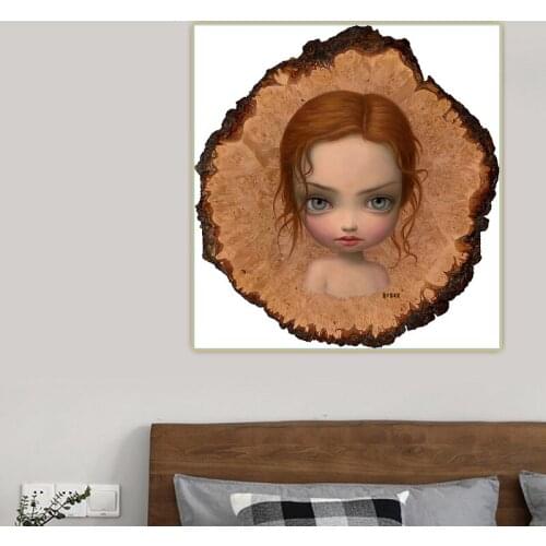 Mark Ryden《Maple Nymph》Surrealist Canvas Oil Painting Artwork Poster Picture Wall Decor Modern Home Living room Decoration