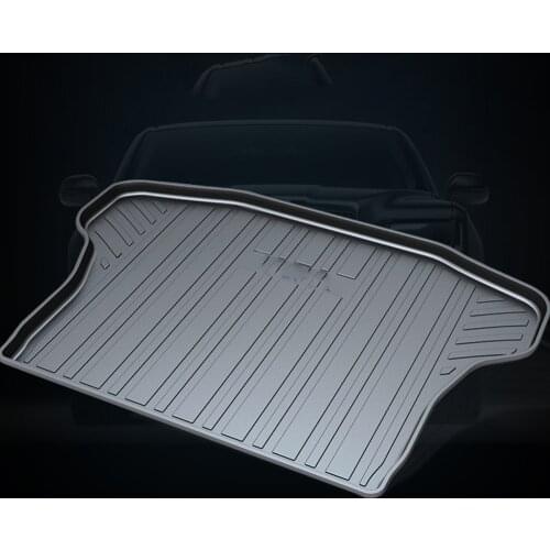 For Mitsubishi Outlander 2016-2020 Boot Mat Rear Trunk Liner Cargo Floor Tray Carpet Guard Protector Car Accessories