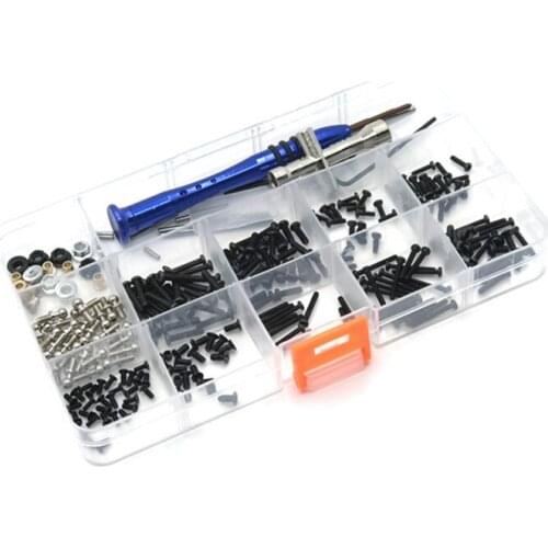M2 M2.5 Screw Fastener Kit Hex Wrench Swing Arm Pin for WLtoys A959 A959-B A969 K929 184001 1/18 RC Car Spare Parts