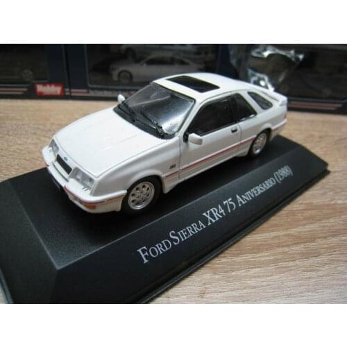Diecast 1:43 Ford SIERRA XR4 75 Alloy Car Model Metal Collective Collection Vehicle Toys Souvenir Ornaments Display Gifts