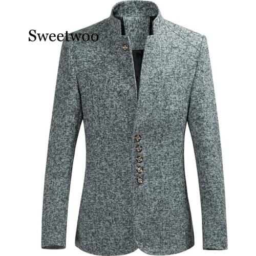 Blazers Men Hot Sale Autumn Chinese style Casual Suits Large Size Male Spring Fashion Suits High Quality Coat Brand 6XL