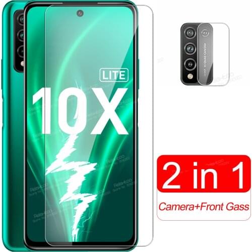 On Honor 10X Lite Glass Camera Protective Glass For Huawei Honor 10X Light Honer Xonor Hono 10 X Honor10X Screen Protector Film