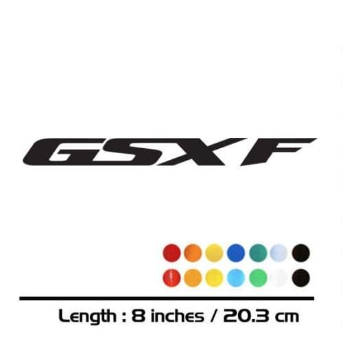 New Motorcycle sticker bike Fuel tank Wheels helmet fairing Luggage MOTO car accessories reflective sign decal For SUZUKI GSXF