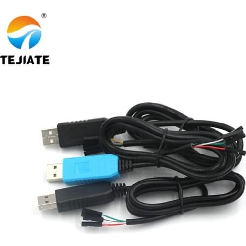 PL2303TA PL2303 PL2303HX USB to UART TTL Cable module 4p 4 pin RS232 Converter in stock Compatible with Win XP/VISTA/7/8/8.1