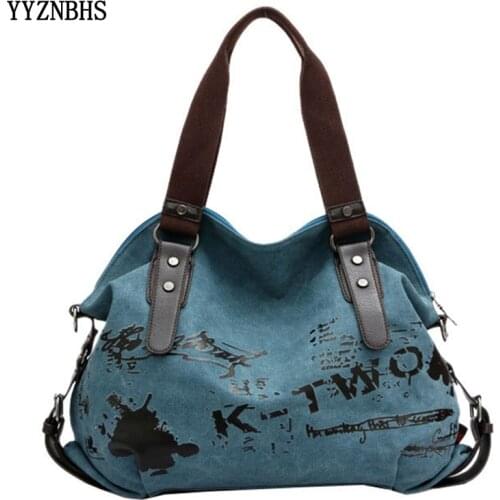 Hot Canvas Crossbody Bags For Women Shoulder Bag Casual Tote Bag Bolsas Feminina Women Handbag Ladies Hand Bags Sac A Main Femme