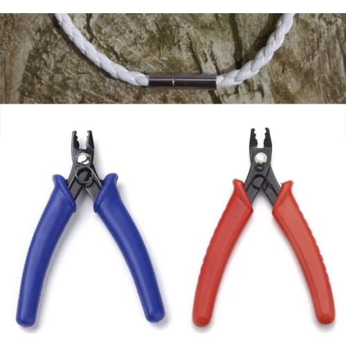 Professional Beading Jewelry Pliers Carbon Steel Crimper Crimp Beads Hand Tool 667E