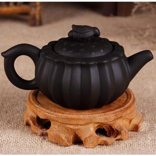 Hand-made Beads And China Teapot Small Ceramic Teapot Bee Purple Clay Teapot Chinese Silver Star Kungfu Tea