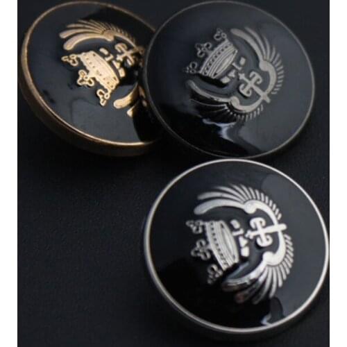 Silver/Gold/Gunblack Copper Metal Button Retro Jeans Coat Jacket Button Clothes Decorative Buckle Accessories 200 pcs/lot