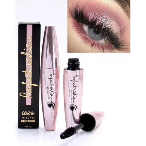 Mascara 4d Fiber Lashes Silk Mascara Waterproof Rimel 3D Thick Black Lash Eyelash Extension Lengthening Eyes Makeup