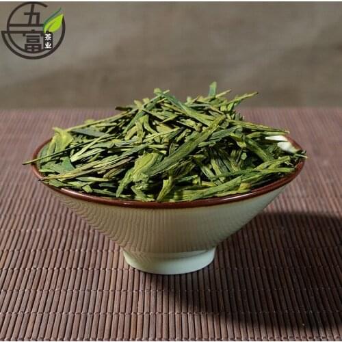 2021 Spring Famous Good quality Dragon Well Spring Green/ Tea Dragon Well tea for health care Tender Aroma Free Shipping