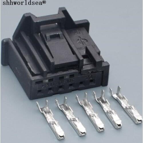 Worldgolden 2/5/30/100sets 6pin auto wire cable plastic electric connector for Audi VW 6Q0972706 6Q0 972 706