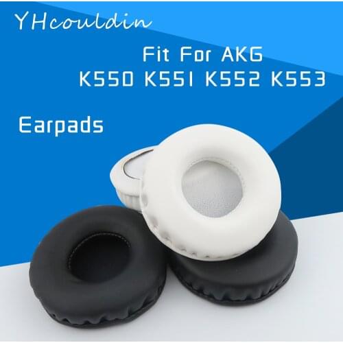 YHcouldin Earpads For AKG K550 K551 K552 K553 Headphone Accessaries Replacement Leather