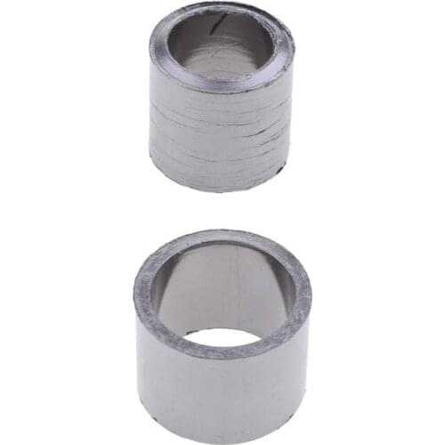 2xExhaust Crush Gasket Joining Muffler and Downpipes OD48 ID38mm+OD 37 ID 28mm