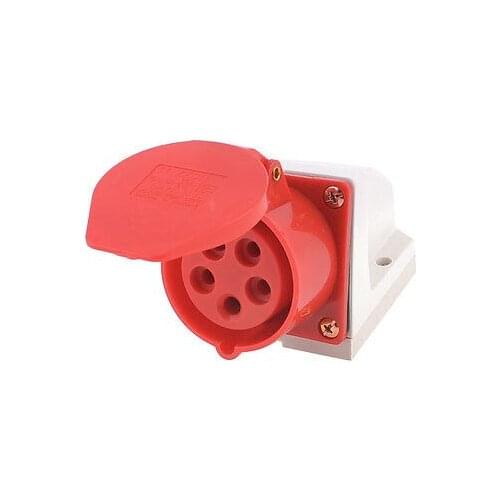 3P+N+E 5 Poles Plastic Housing Industrial Socket ZZ-115