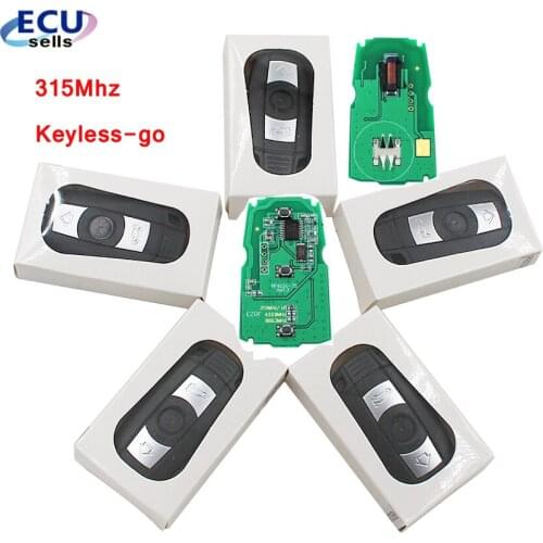 5PCS X Full Smart Remote Key315MHZ with Comfort Access System One-button Start for BMW 1 3 5 Series X5 X6 2006-2011