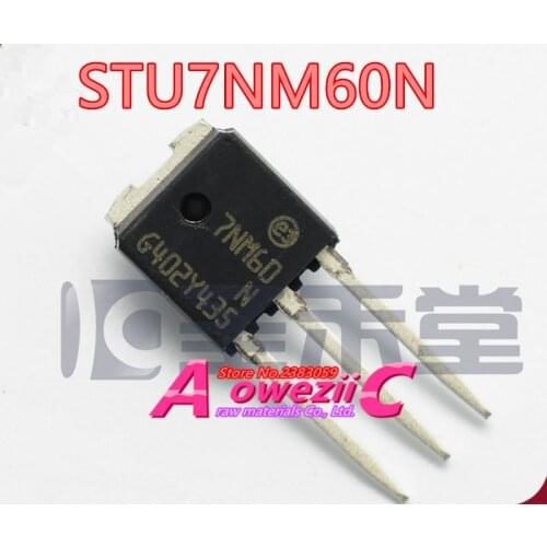 Aoweziic 100% new imported original 7NM60N STU7NM60N TO-251 MOS FET 5A 600V