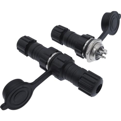 Aviation connector GX16 M16 waterproof docking back nut male&female plug and socket 2pin3pin4pin5pin6pin7pin8pin9pin10pin