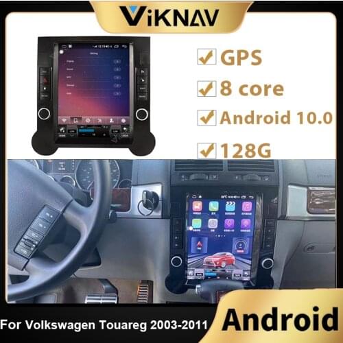 Android 2 din car radio DVD Multimedia Player For Volkswagen Touareg 2003-2011 Car GPS Navigation head unit Stereo receiver