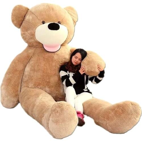 Fancytrader Biggest In the World Pluch Bear Toys!! Real JUMBO 134'' 340cm Huge!! Giant Plush Stuffed Bear 2 Sizes FT90451
