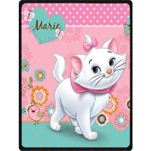 Hot Sale Kintting Blankets The Aristocats Manta Fleece Blanket Sofa/Bed/Plane Travel Plaids Bedding bedspread