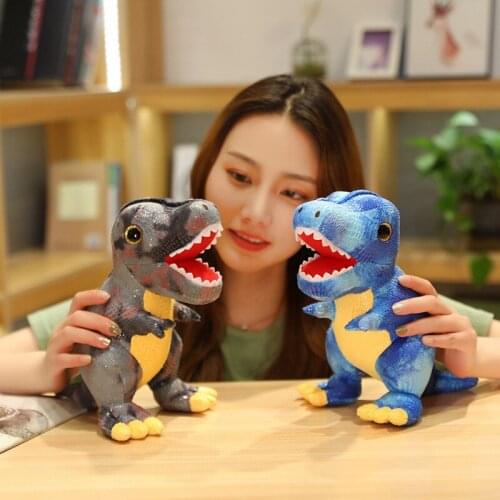 20/26cm Small size simulation tyrannosaurus plush toy Tyrannosaurus Stuffed Doll for Boys Kids Birthday Gift