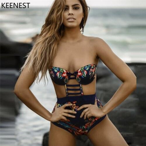 KEENEST Plus Size Swimwear