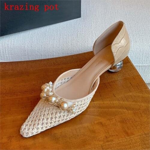 Обувь на низком каблуке Lenkisen China At AliExpress