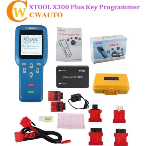Original Xtool X300 Plus Auto Key Programmer & Oil Reset Tool & OBD2 Engine Diagnosis With EEPROM Adapter Update Online