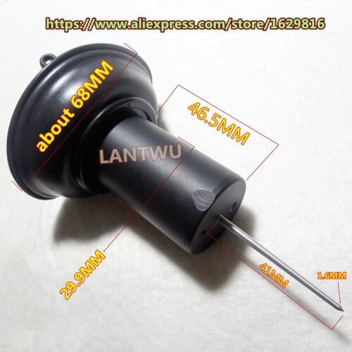 1PCS $ 11.5) HM V-cylinder cruiser Shadow VT750CC motorcycle carburetor plunger diaphragm assembly (configured Jet needle)