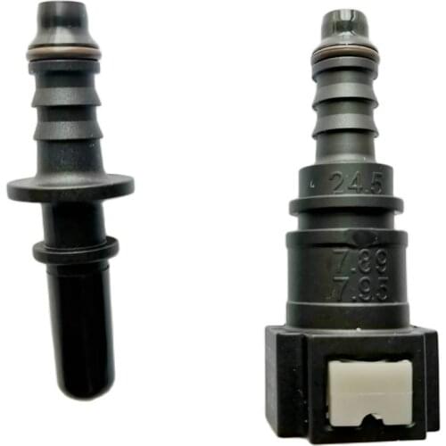 Fuel line connector 7.89 ID6 straight 180degree