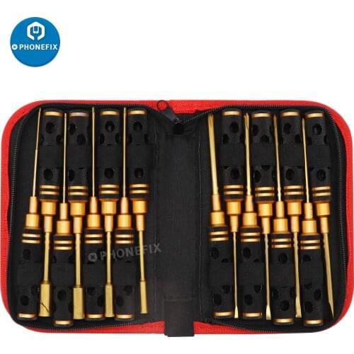 16pcs /lot HSS Titanium Planted Hexagonal Screw Socket Drivers RC Car Tool Set For Rc Helicopter Car Drone Aircraft Model Toys