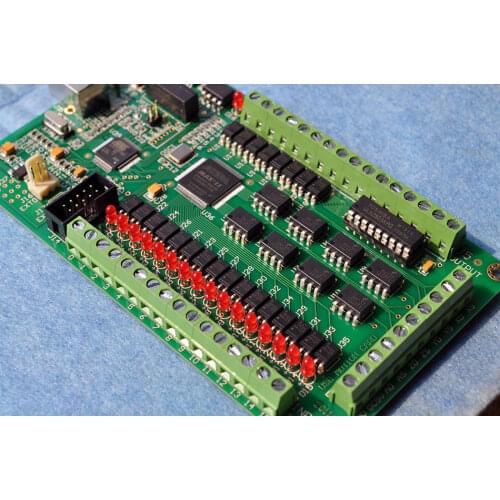 4 Axis CNC USB Card Mach3 Mach 200KHz Breakout Board Interface Support Win 7 Mach3 USB Motion Board(AKZ250)