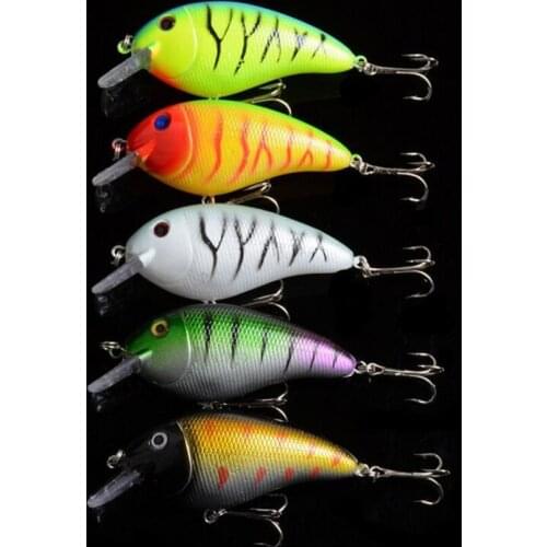 5 Pieces Crankbait 8.5cm 15.2g Crazy Wobbler pesca Hard Bait Tackle Artificial Fish Lures Swimbait Fishing tackle