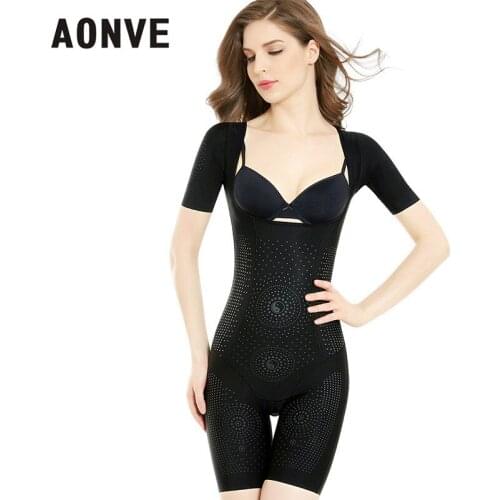 Bodysuit Women Push Up Body Shapers Open Crotch Shapewear Waist Traier Modeling strap Slimming Belly Sexy Lingerie Plus Size