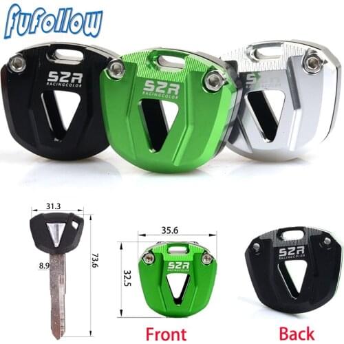 For KAWASAKI Ninja400 Z400 Ninja250 Ninja300 Z250 Z300 NINJA650R ER-6F ER-6N Motorcycle CNC Key Cover Case Shell Keys Protection