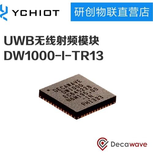 DW1000 Chip DW1000-I-TR13 DW1000 QFN48 Decawave TDOA/TWR Positioning