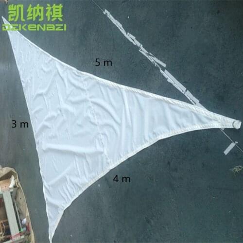 3 x 4 x 5 M/PCS Waterproof fabric Sun Shade Sail used as garden net awning