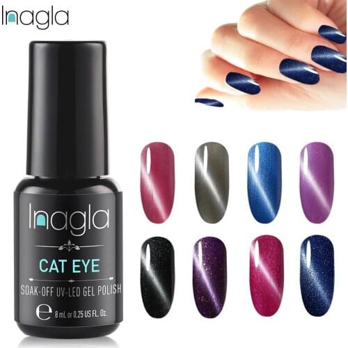 Inagla Nail Polishes Cat's Eye