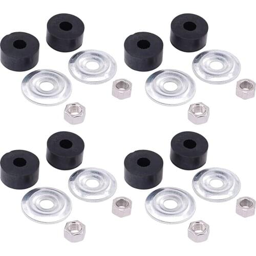 ELOS-Golf Cart Shock Bushing Kit for EZGO 1989-Up TXT Marathon for Golf Cart 1982-Up DS and Precedent Stud 1011415