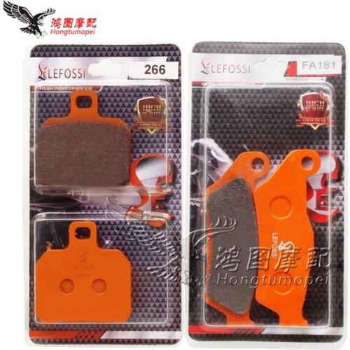 Brake Pad set For YAMAHA YP125 YP 125 R VX-Max 2006 2007 2008 2009 / MBK YP125 YP 125 Skycruiser 2006 2007 2008 2009 2010