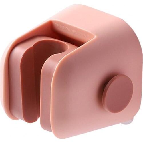 Shower Head Holder Self-adhesive Adjustable ABS Bathroom Shower Head Holder for Home Shower Head Holder