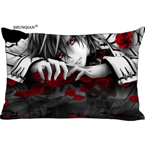 New Vampire Knight Pillow Case Custom Wedding Pillowcase Cover Cases Gift Zippered Rectangle Pillow Case